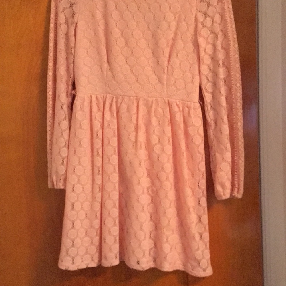 Peach dress